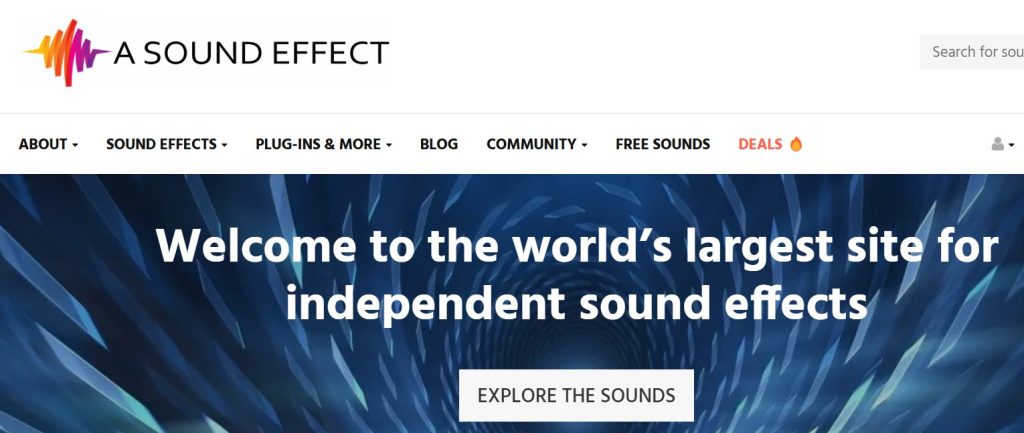 A sound effect discount code