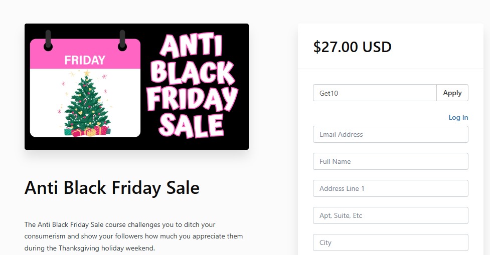 How to apply the Sage Grayson coupon code