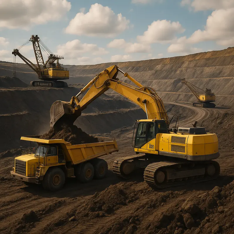 The expansive operations of Cameco Corporation, a leading figure in uranium mining.
