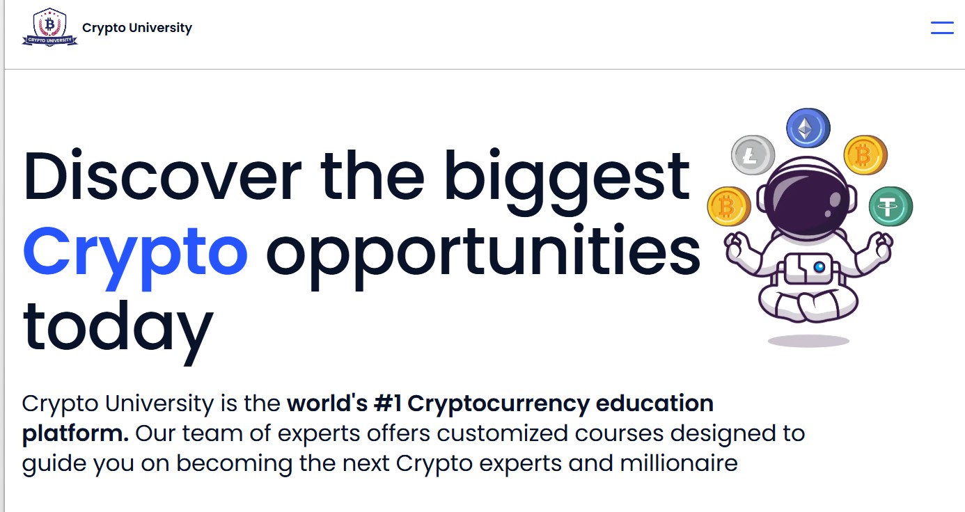About Crypto University
