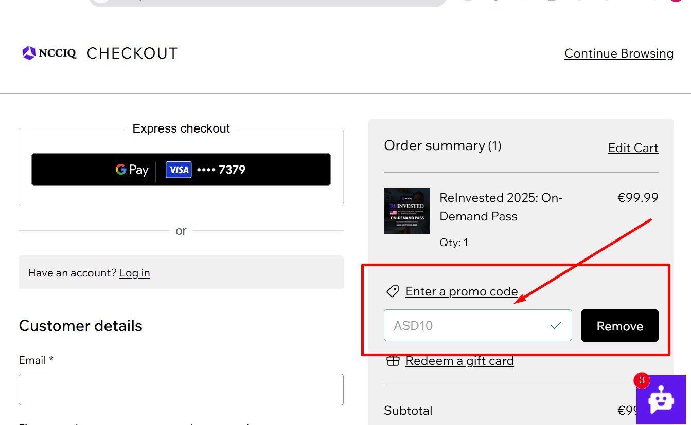 NCC IQ coupon code -10% off