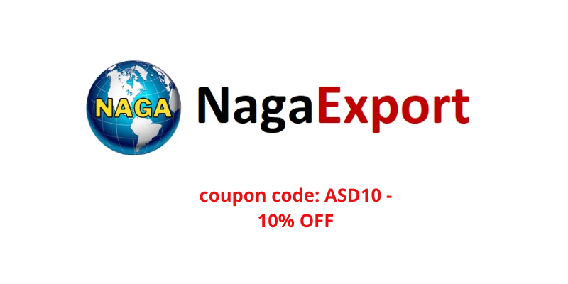 NAGA EXPORT Coupon Code: Save 10% on B2B Trade Services