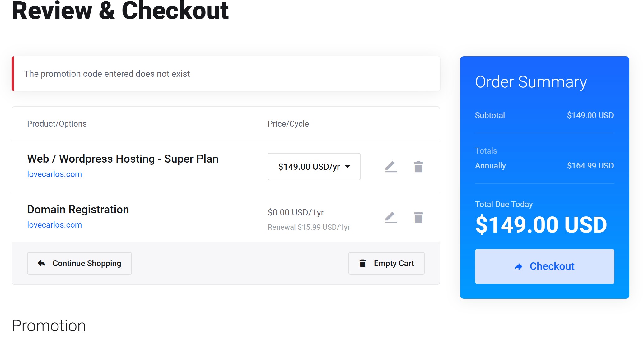 Hosterlo-discount-code-not-work