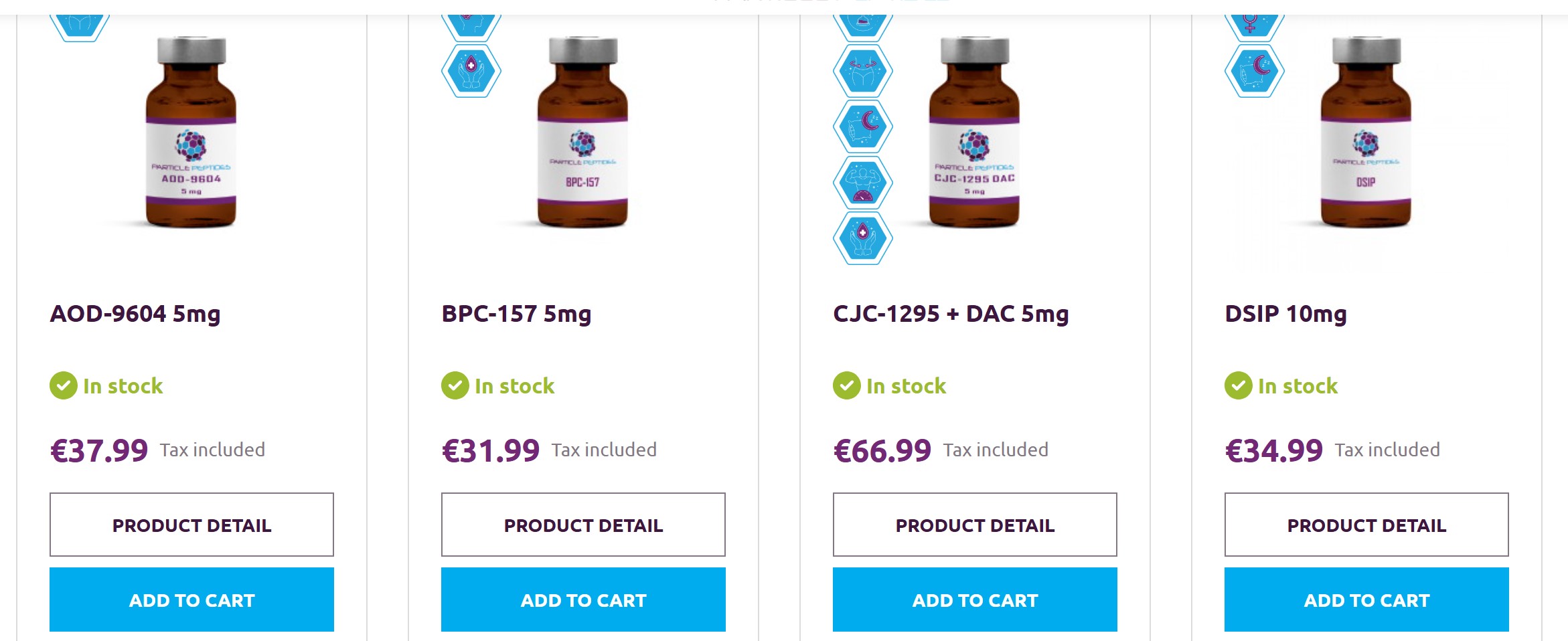 particlepeptides best peptides supplier in EU