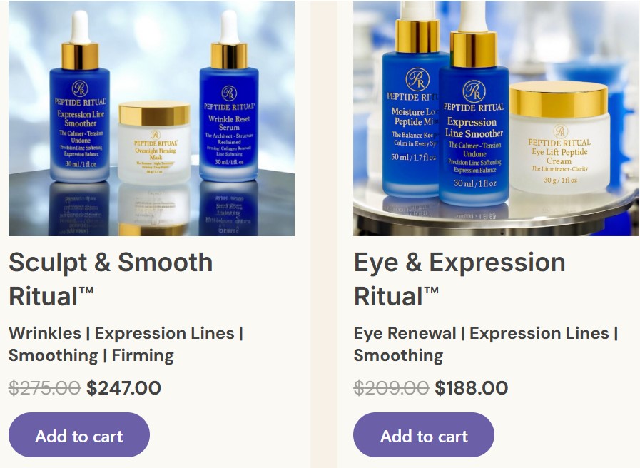 Peptide-ritual-discounts