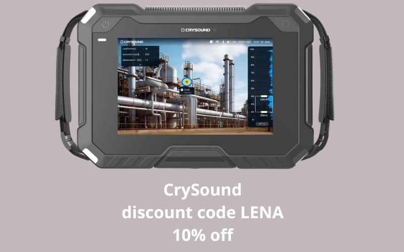 Crysound discount coupon code 3% OFF